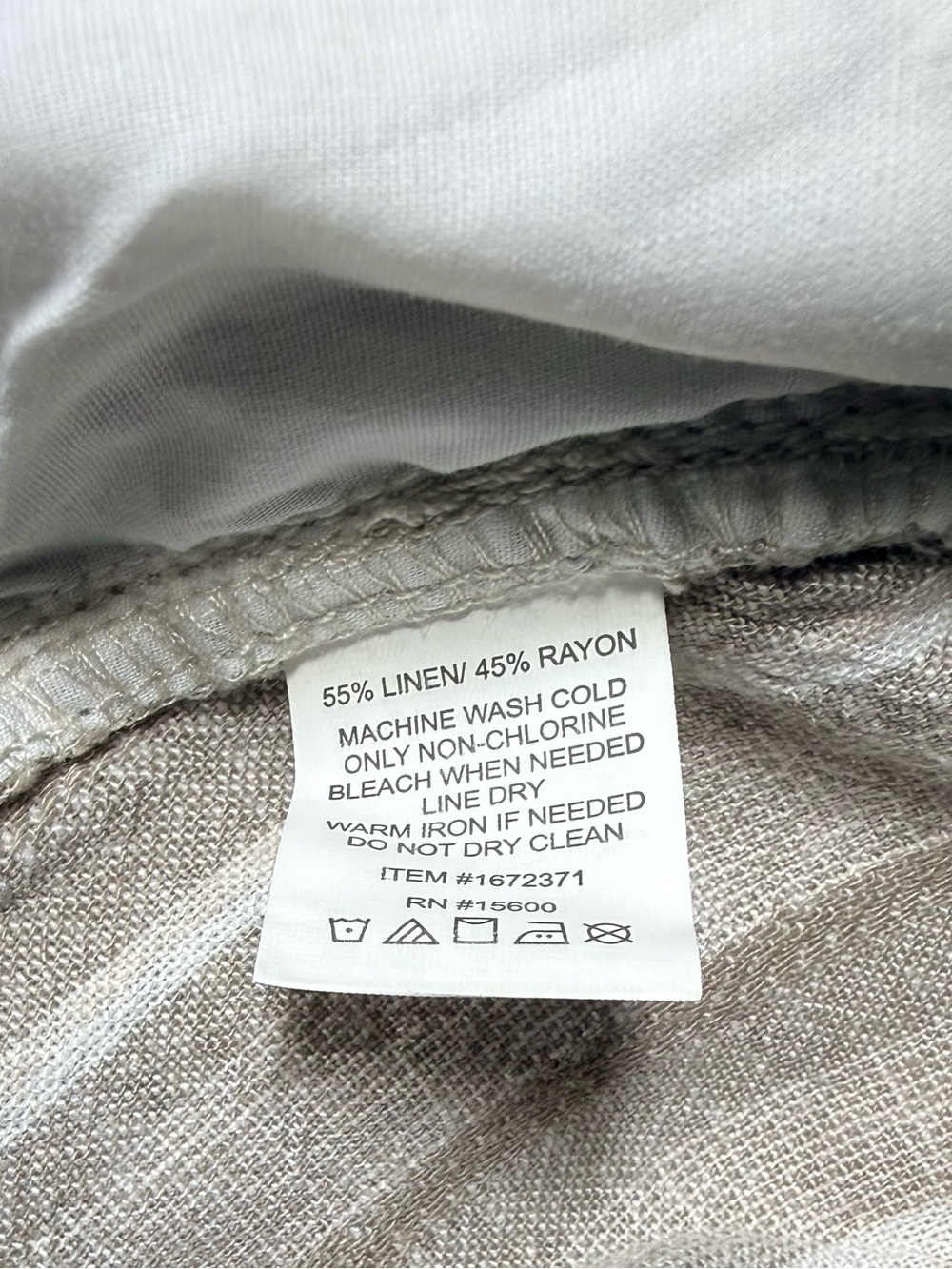Briggs New York Neutral Striped Elastic-Waist Pants - Picture 5 of 5